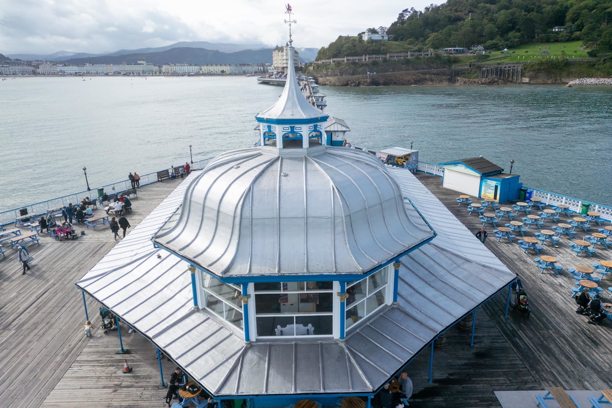 Llandudno Pier by David Garnett.